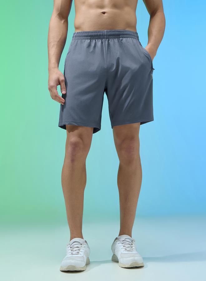 Technosport Men Solid Relaxed Fit Sports Shorts with TECHNOLITE - Image 1